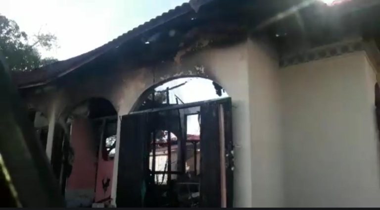 Fire destroys International Bazaar