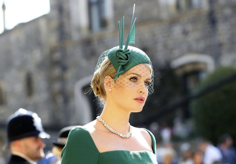 It’s all about the well-plumed hats for royal wedding guests