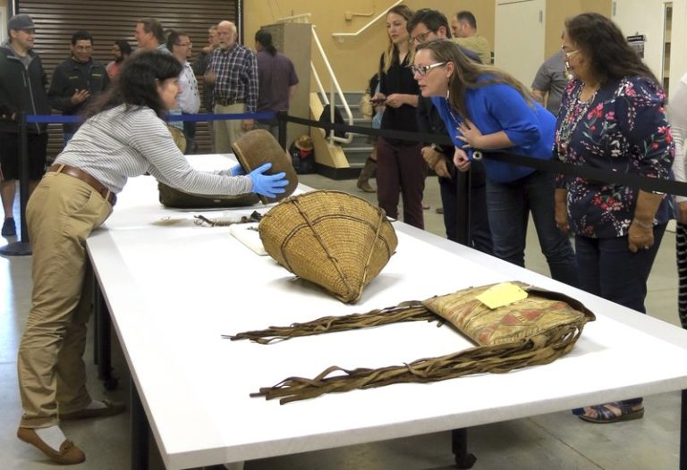 Tribe welcomes artifacts from British Museum
