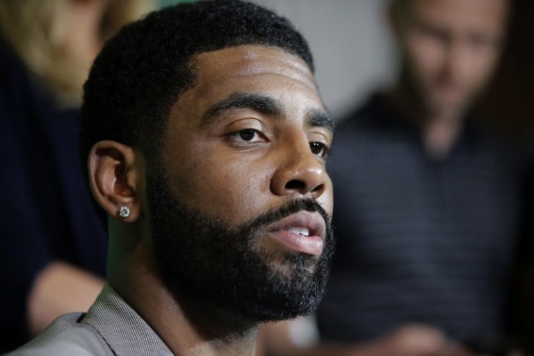 Irving stays busy with knee to mend, movie to promote