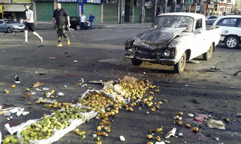 Syrian media: Suicide bombings kill 38 in southern province
