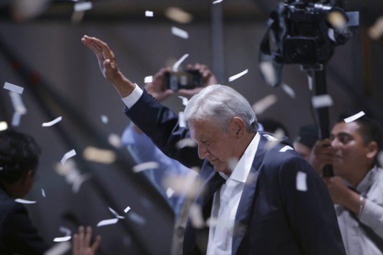 Mexico gives leftist Lopez Obrador big presidential win