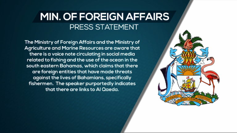 Min. of Foreign Affairs cautions Bahamians amid alleged threats