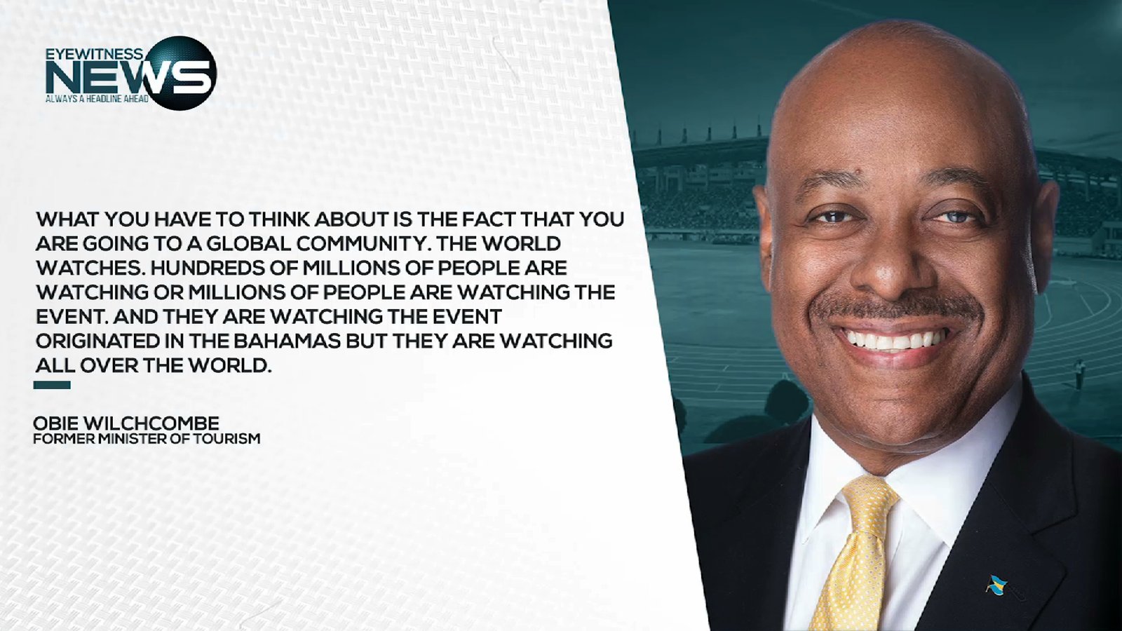 Sports tourism brand critical to country, says Wilchcombe