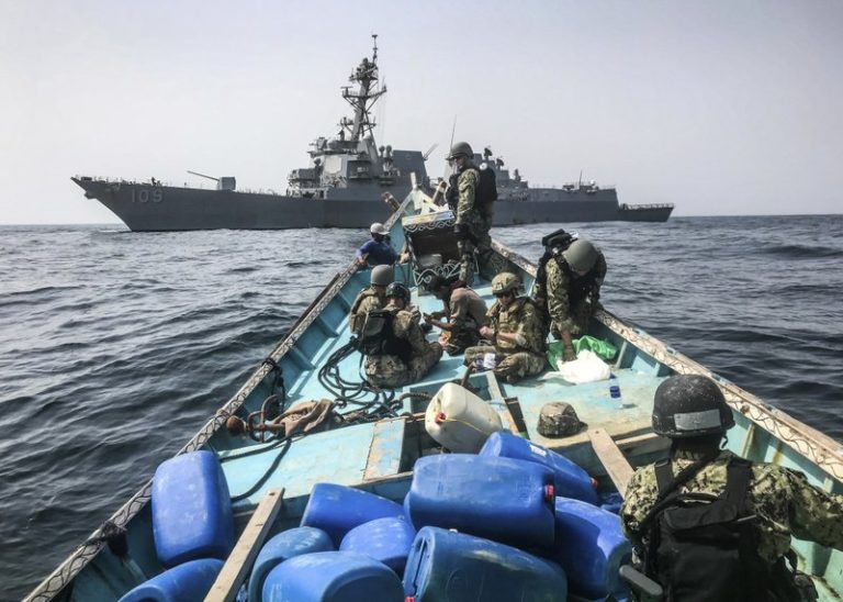 AP: US Navy seizes 1,000 smuggled rifles off war-torn Yemen
