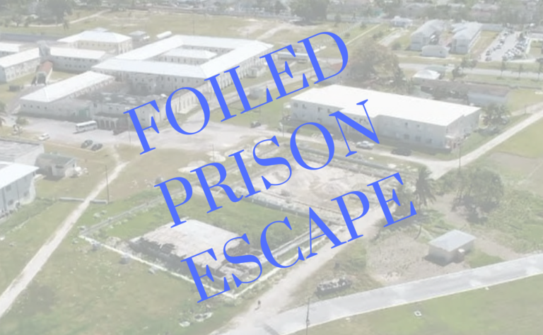 Prison escape foiled