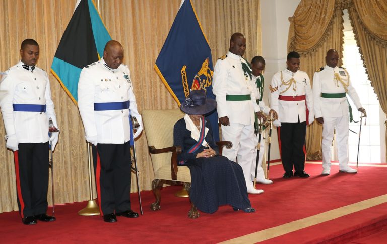 Governor General’s honours former Aide-de-Camp in a moment of silence