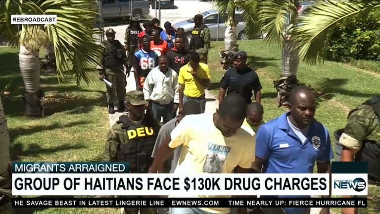 13 Haitians charged for drug bust