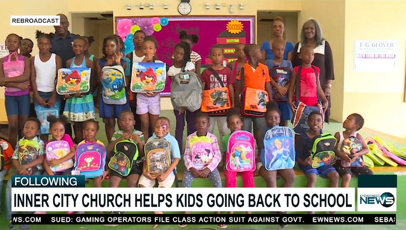Corporate and civic organizations help ready inner city kids for school today