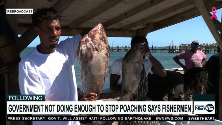 Local fisherman express issues with Dominican poachers