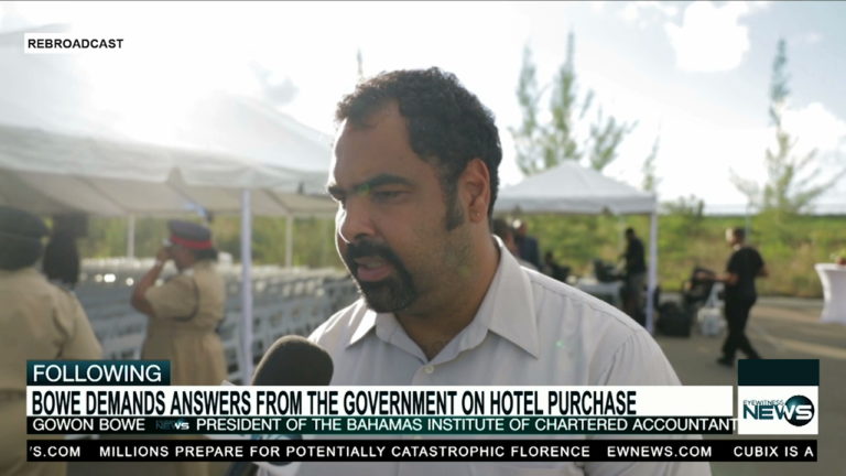 Bowe demands answers on Grand Lucayan purchase