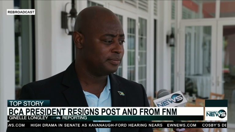 Sands resigns from BCA, FNM
