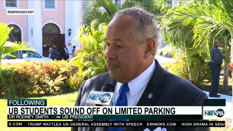 UB President: No one charged for parking