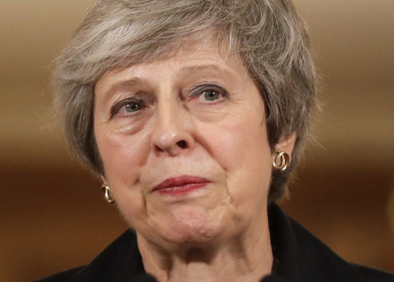 UK leader warns ousting her won’t make Brexit talks easier