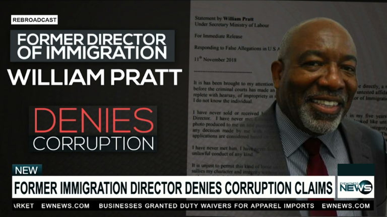 Pratt denies involvement in work permit scheme
