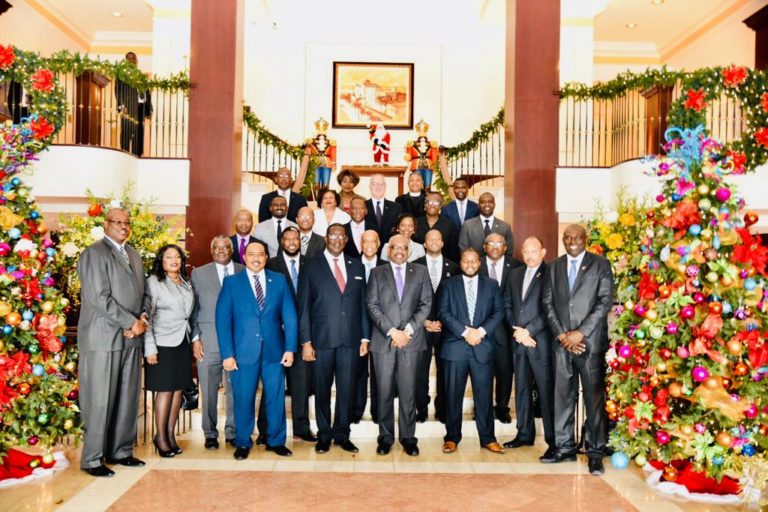 Parliamentarians engage in annual Christmas luncheon
