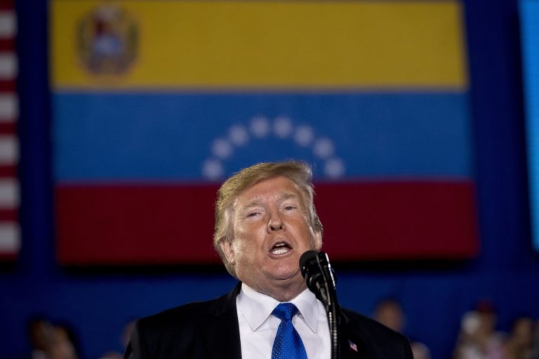 Trump pleads with Venezuela’s military to back Guaido