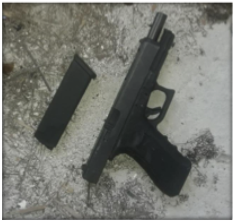 Police recover 9mm Austria Glock pistol