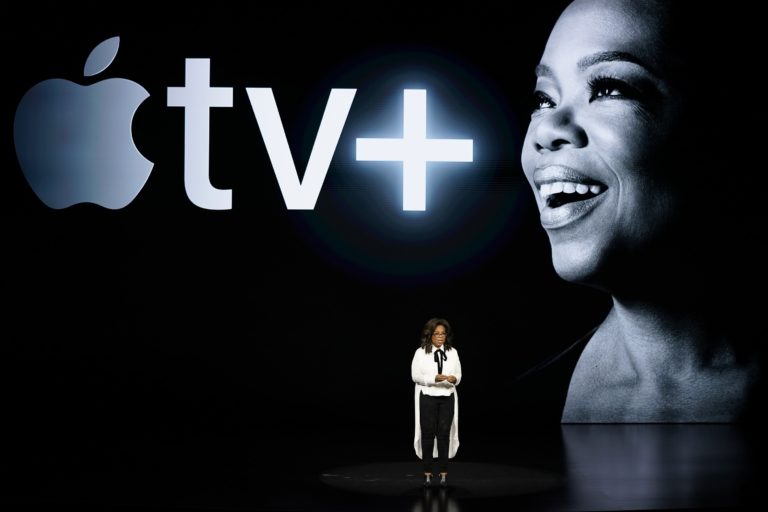 Oprah, Spielberg help Apple launch new streaming service