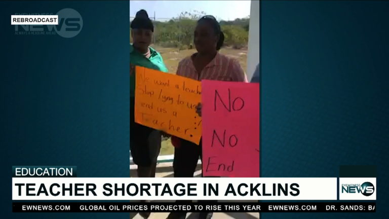 Students in Acklins demonstrate over teacher shortage
