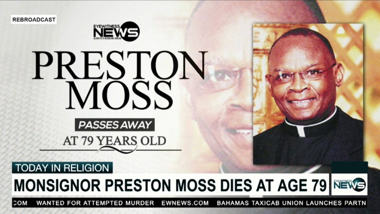 Monsignor Preston Moss, dead at 79
