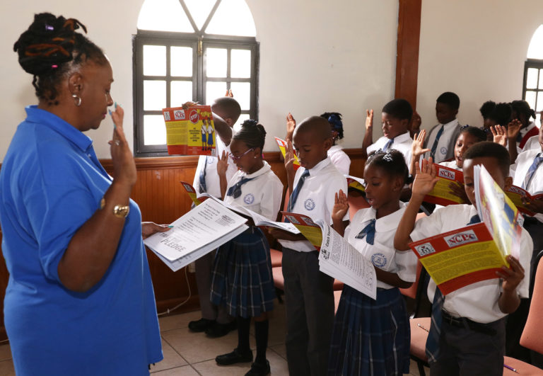St. Francis and Joseph School ‘Shockers’ take child protection council’s digital citizens pledge
