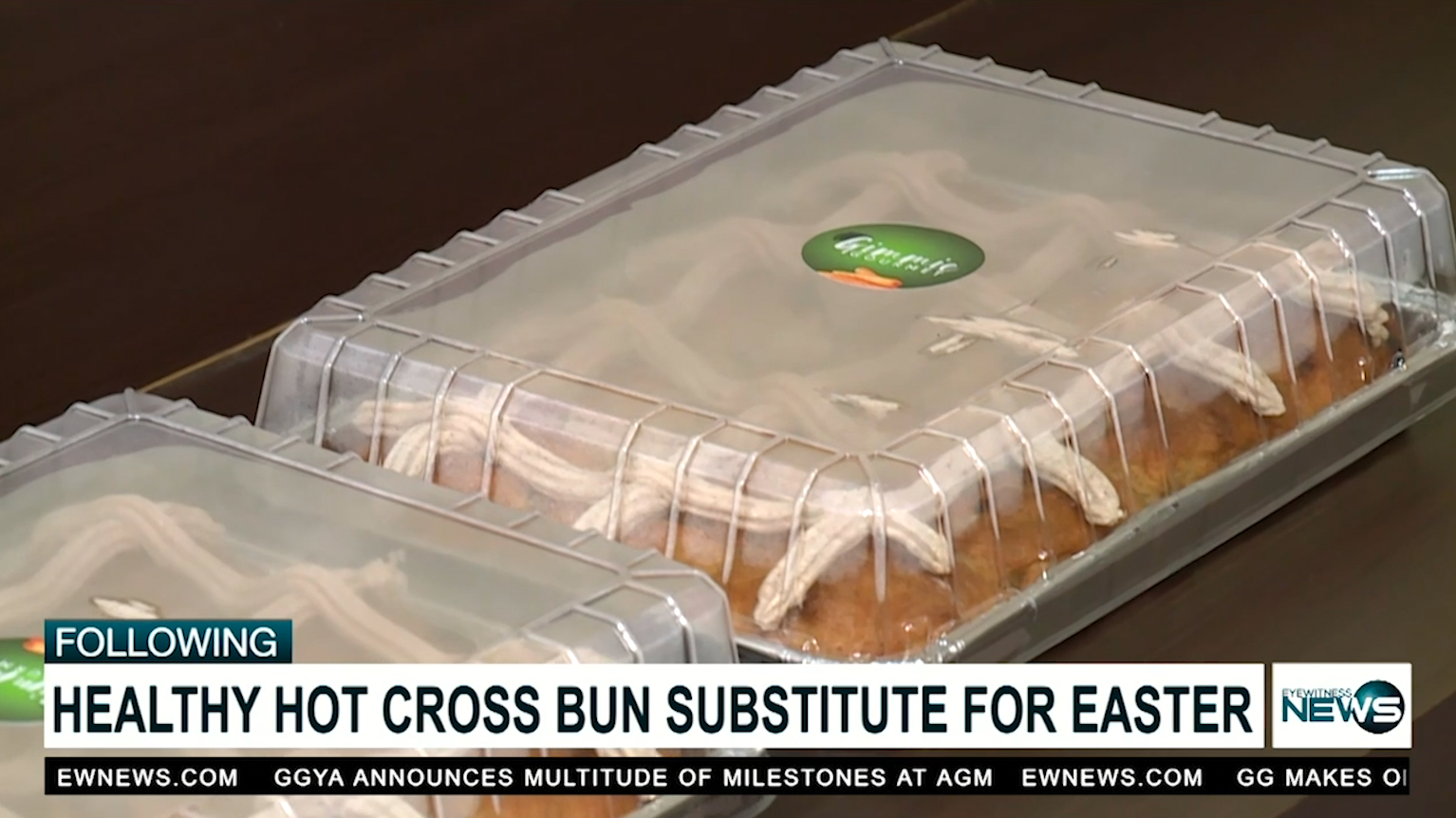 Healthy Hot Cross Bun substitute for Easter