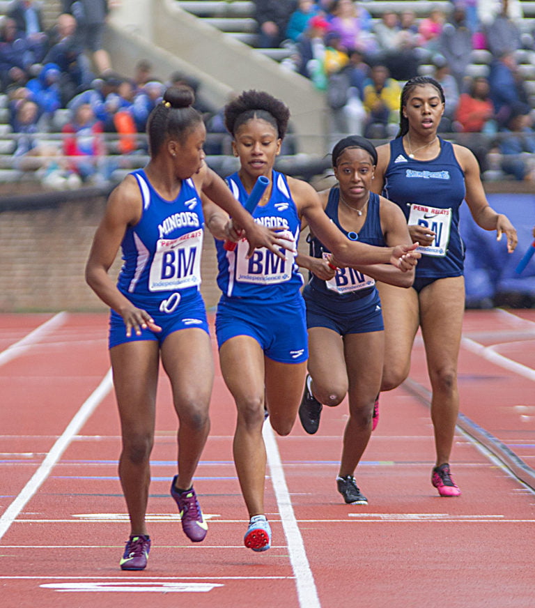 Mingoes perform well at Penn Relays despite weather challenges