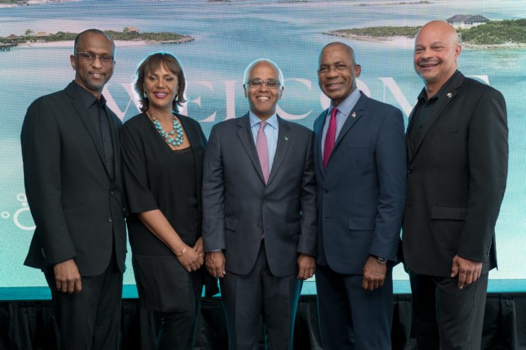 New Orleans mayor welcomed Bahamas tourism minister at New Orleans jazz festival
