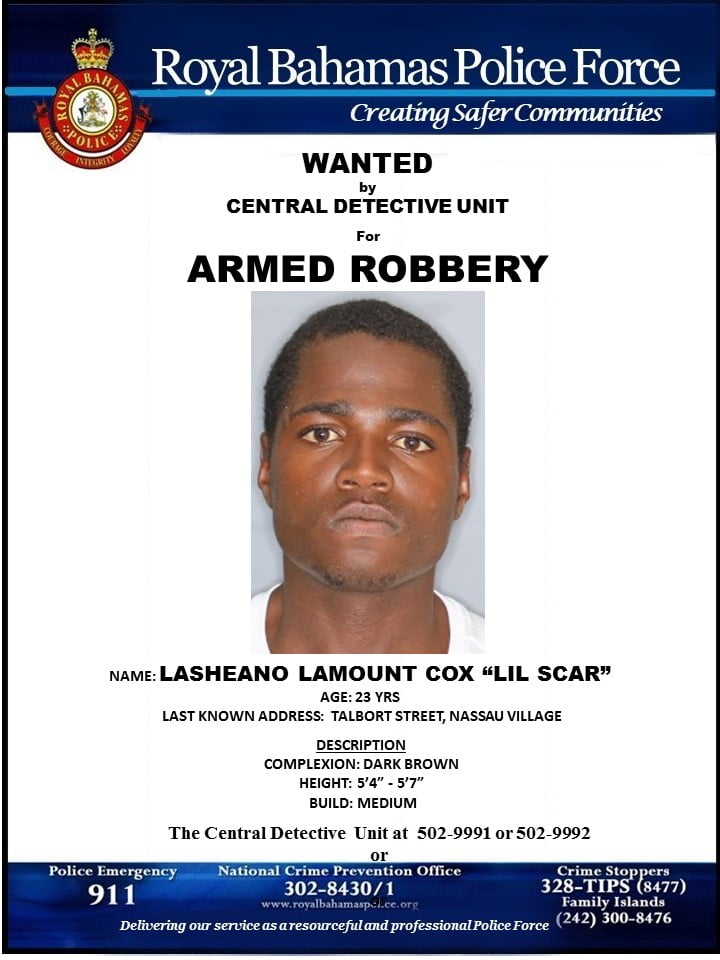 Wanted for Armed Robbery