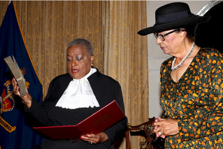Ruth Bowe-Darville Sworn in as Justice of the Supreme Court