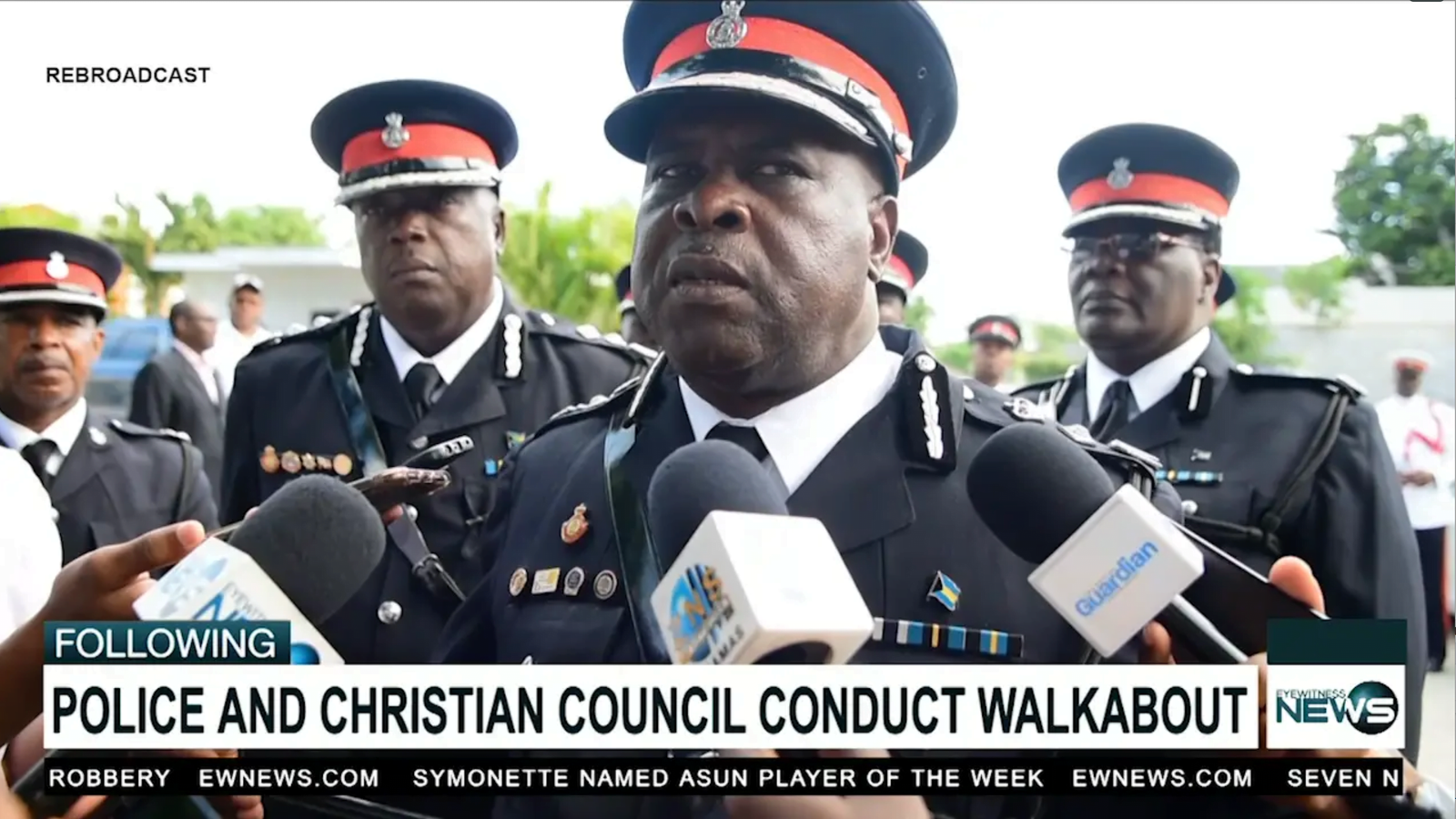 Police and Christian Council conduct walkabout