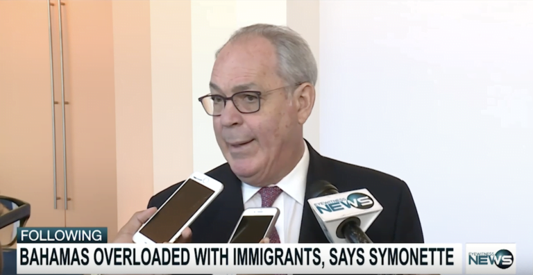 Symonette responds to views of IACHR on illegal migration