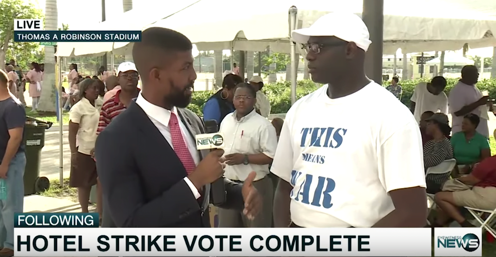 Hotel Union vote in favor of strike