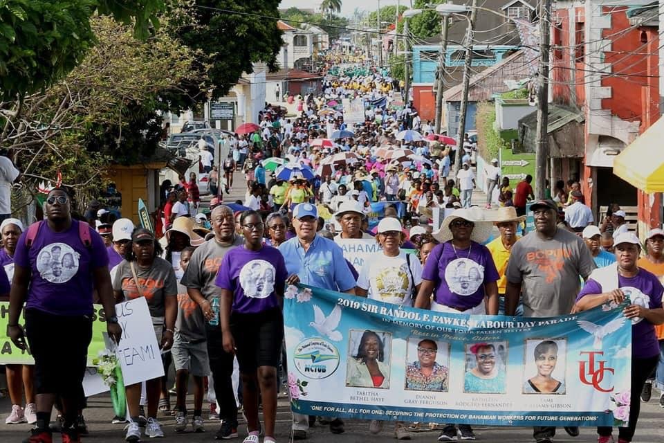 Union leaders lament ‘poor’ working conditions at Labour Day Parade