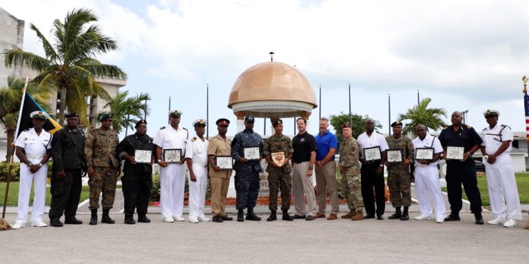 Joint combined exercise training graduation held at RBDF base