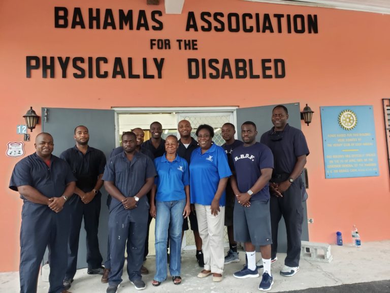 RBDF engineering team performs charitable work at disability school