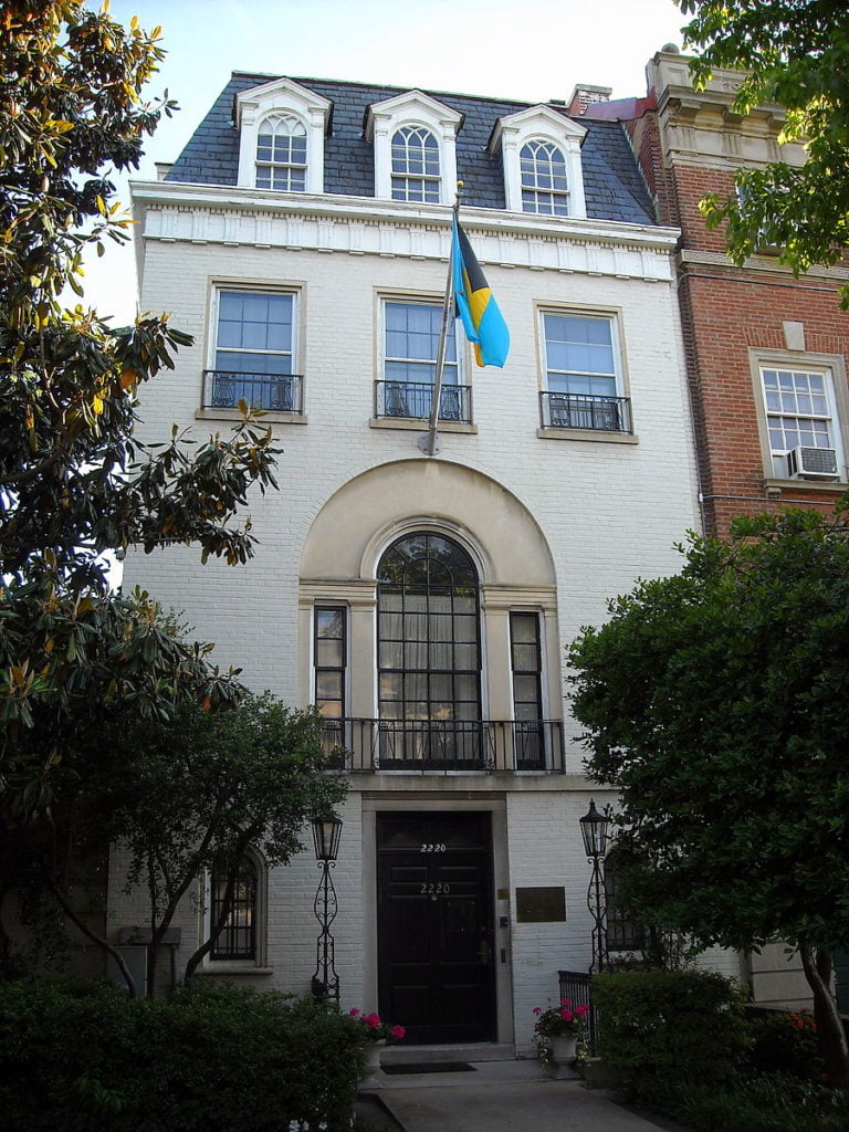 Bahamas embassy in Washington used Independence funds to defray “other expenses”