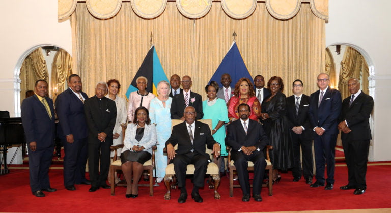 24th R.E. Cooper Meritorious Service Award presented to honorees at Government House