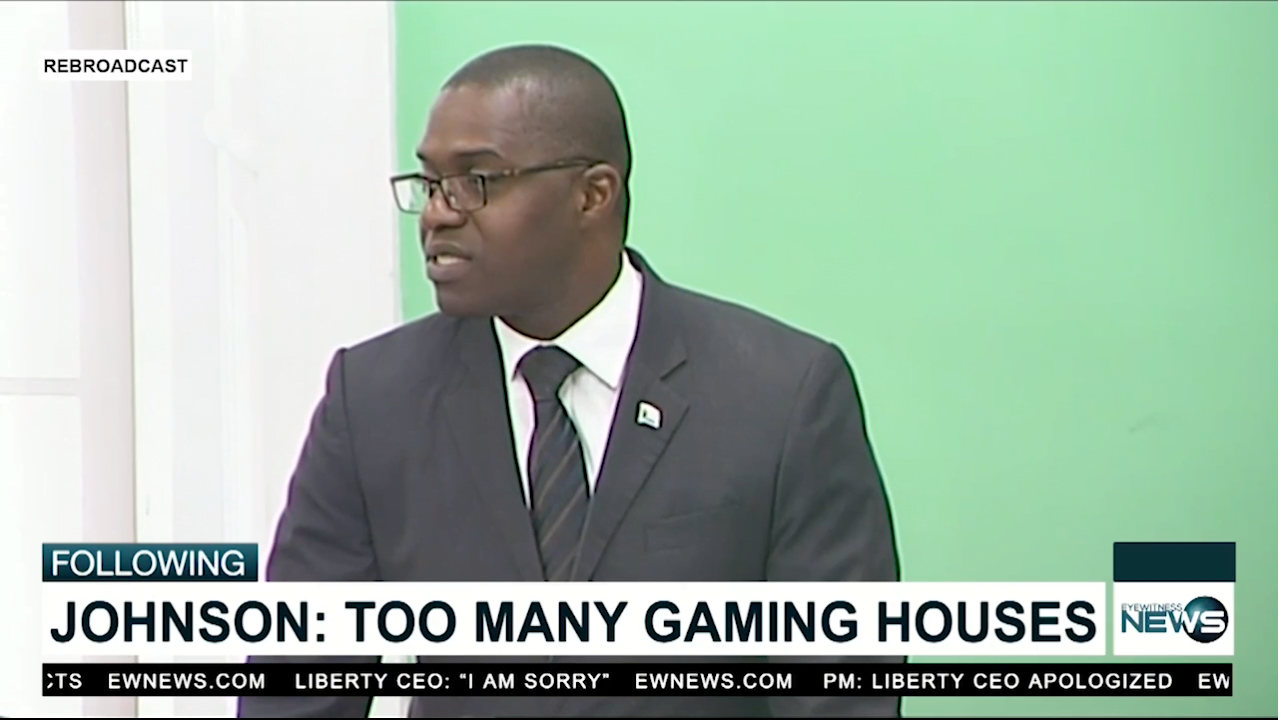 Johnson: Too many gaming houses