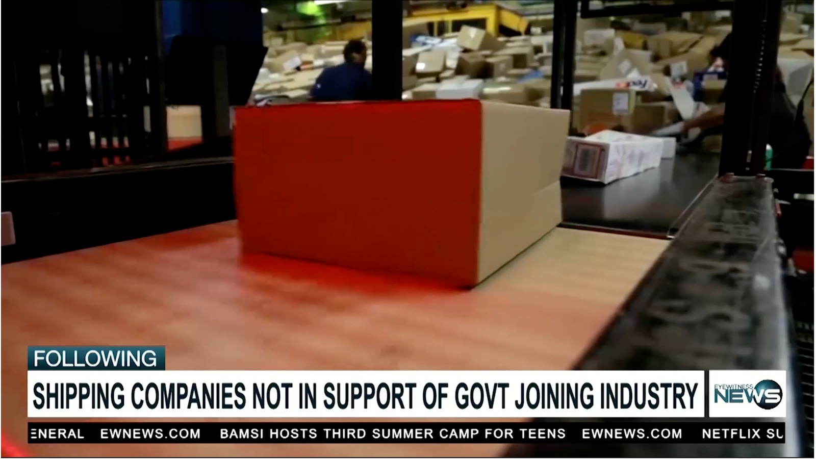 Shipping companies not in support of govt. joining industry