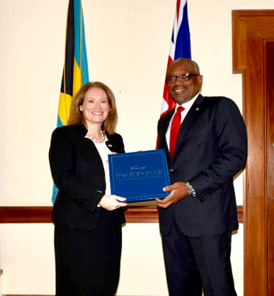 UK High Commissioner Designate presents letters of introduction to the PM