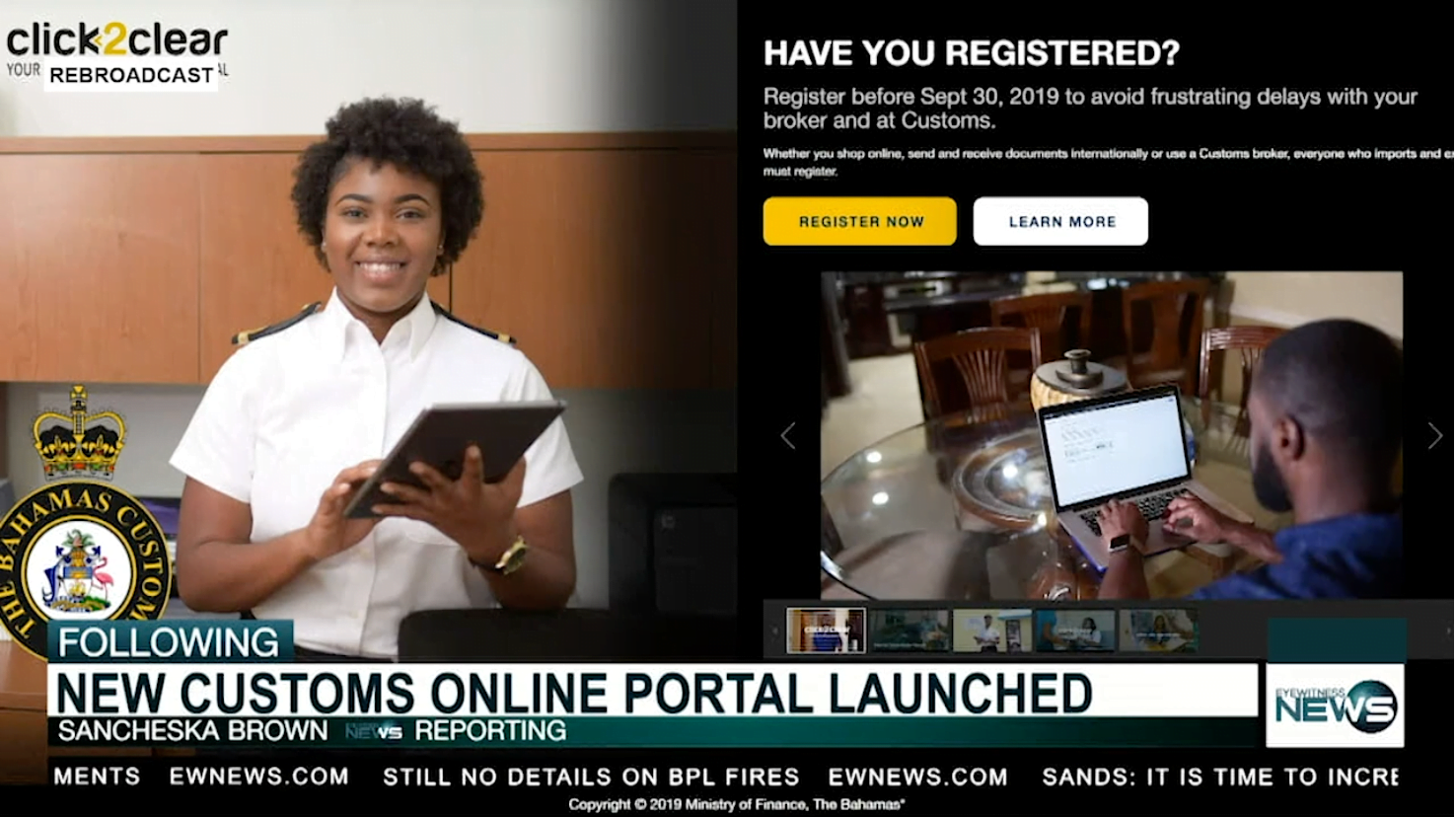 NEW CUSTOMS ONLINE PORTAL LAUNCHED