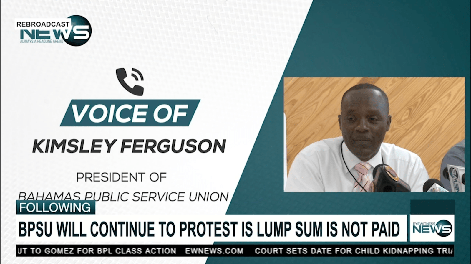 BPSU WILL CONTINUE TO PROTEST IF LUMP SUM IS NOT PAID