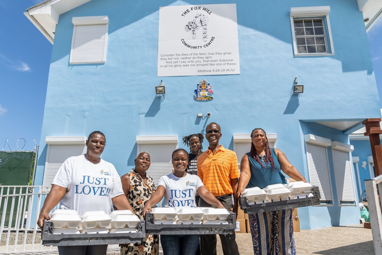 Bahamas feeding network plates meals to Hurricane Dorian evacuees