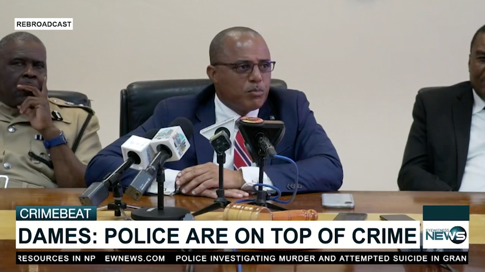 DAMES: POLICE ARE ON TOP OF CRIME