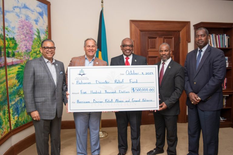 Baha Mar donates $500,000 for Hurricane Dorian relief