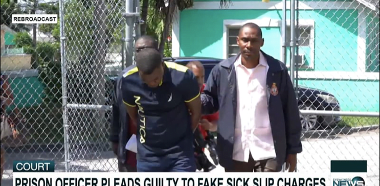 PRISONER OFFICER PLEADS GUILTY TO FAKE SICK SLIP CHARGES – Eye Witness News