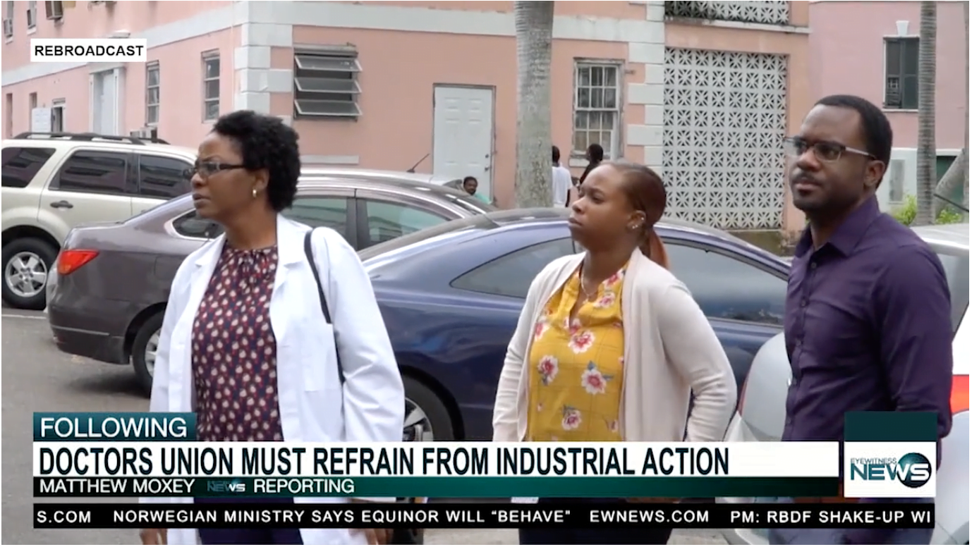 DOCTORS UNION MUST REFRAIN FROM INDUSTRIAL ACTION