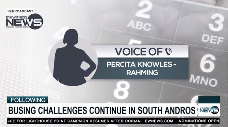 BUSING CHALLENGES CONTINUE IN SOUTH ANDROS